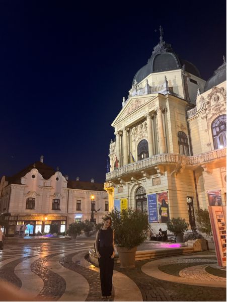 Hanna Wojtyna at the University of Pécs