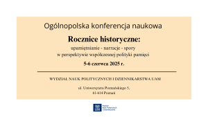 Rocznice historyczne