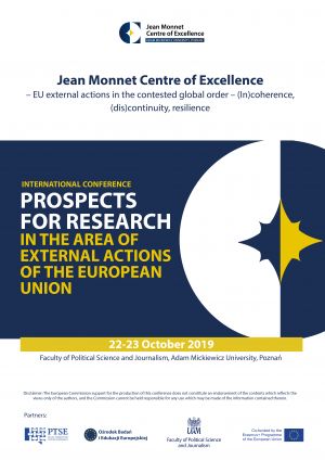 Międzynarodowa konferencja „Prospects for research  in the area of external actions of The European Union”