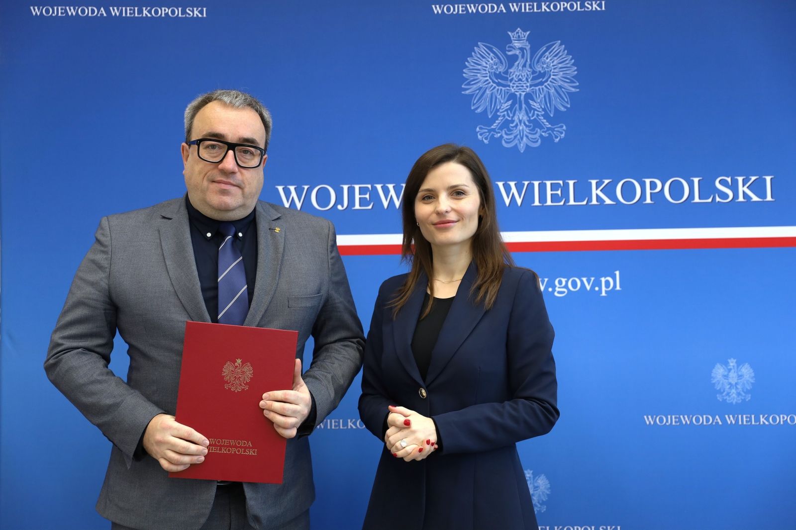 Prof. UAM dr hab. Szymon Ossowski i Wojewoda Agata Sobczyk