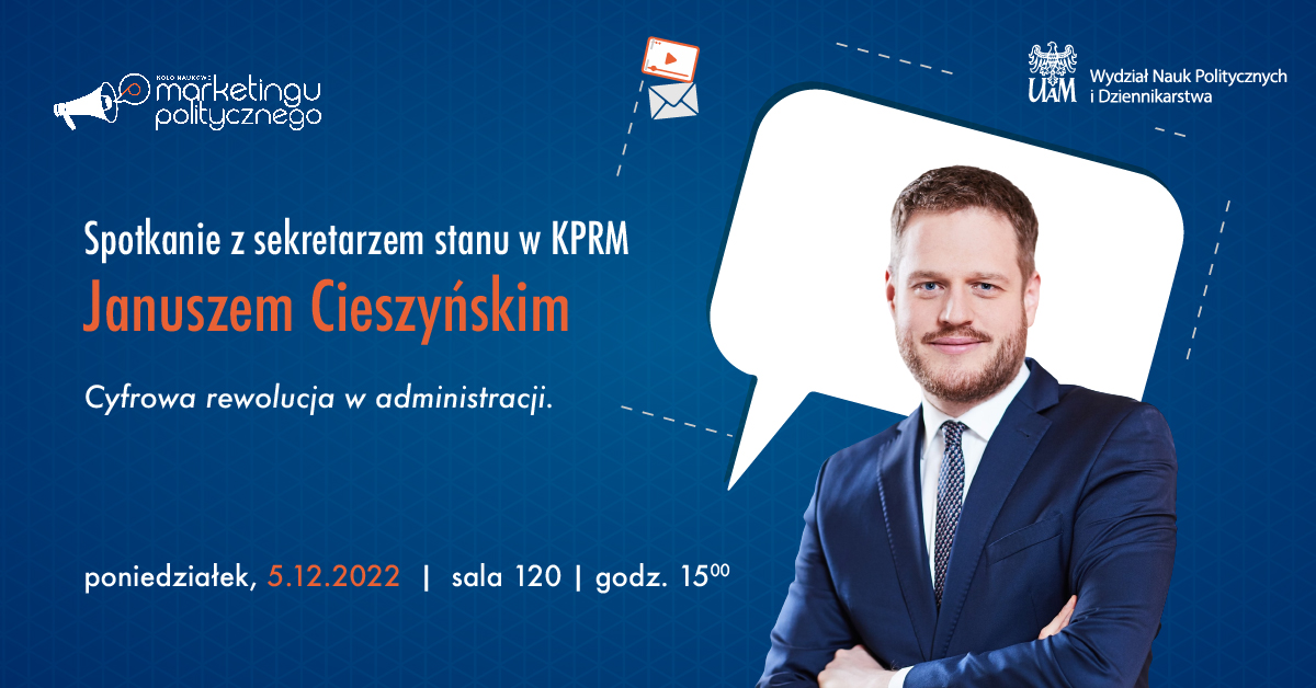 Janusz Cieszyński na WNPiD