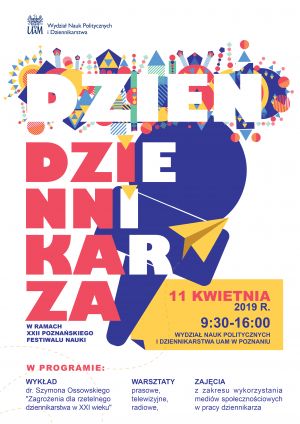Dzień Dziennikarza w ramach Poznańskiego Festiwalu Nauki i Sztuki