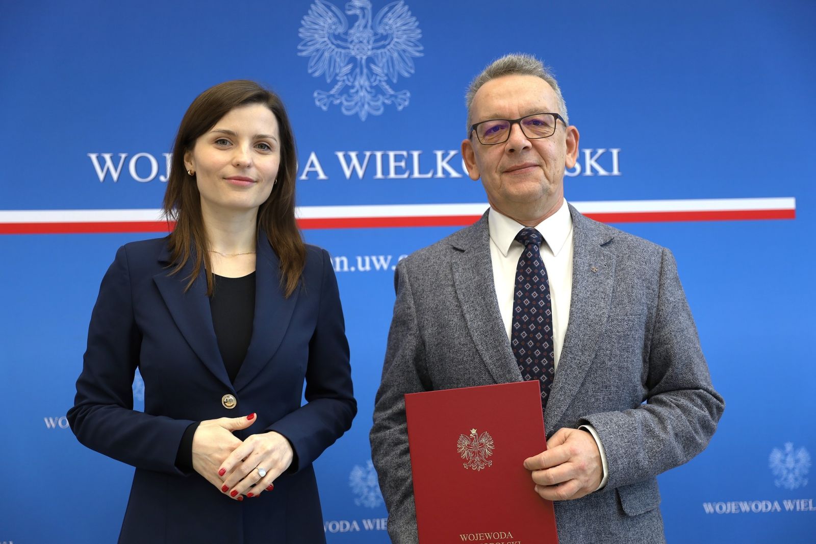 Prof. dr hab. Przemysław Wojtaszek i Wojewoda Agata Sobczyk