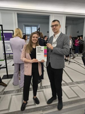 Mgr Weronika Ludek w Sejmie RP