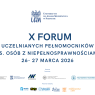 X forum Uczelnianych Pełnomocników ds. Osób z Niepełnosprawnościami