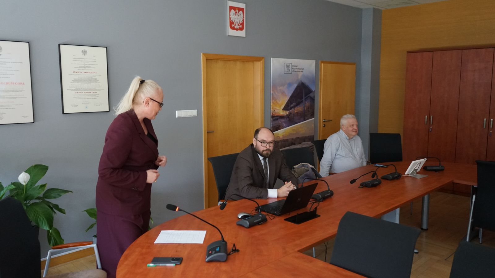 Spotkanie z dr. Michałem P. Sadłowskim na WNPiD