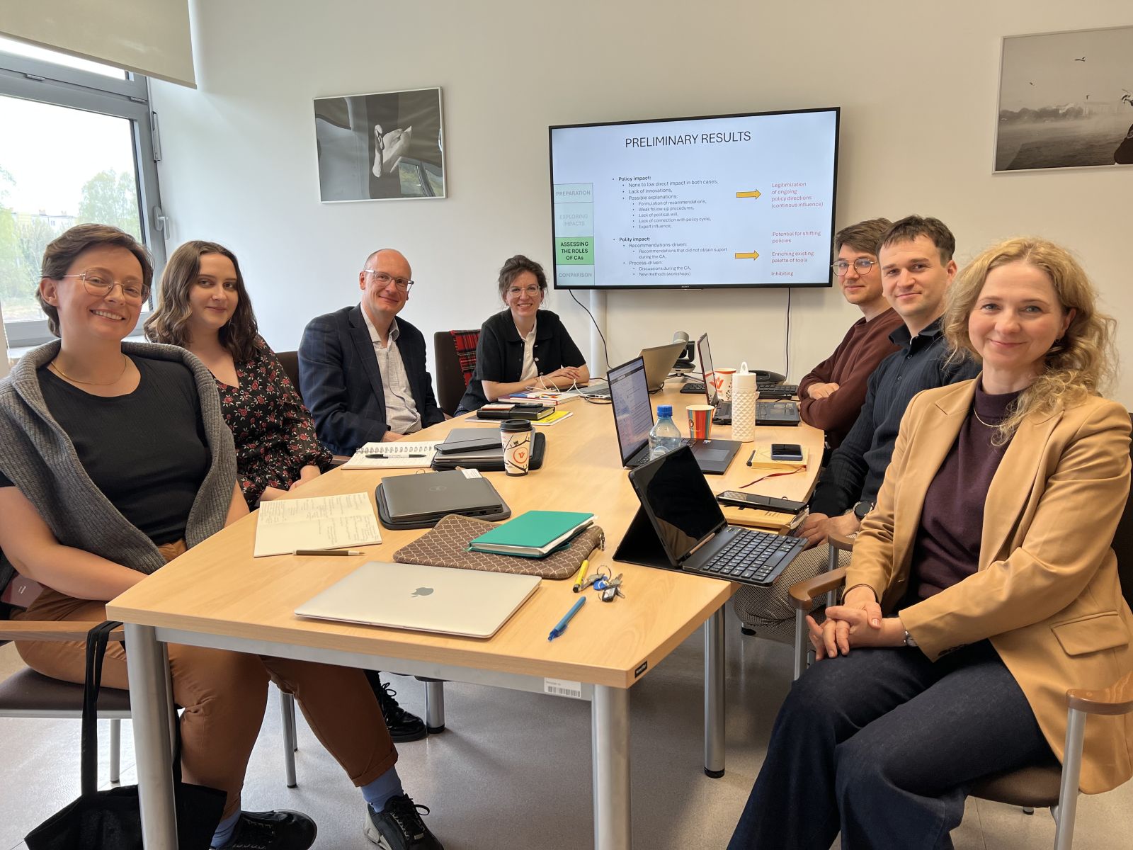 Research Visit of Dr. Adam Jarosz at the Democratic Innovations Team Meeting 