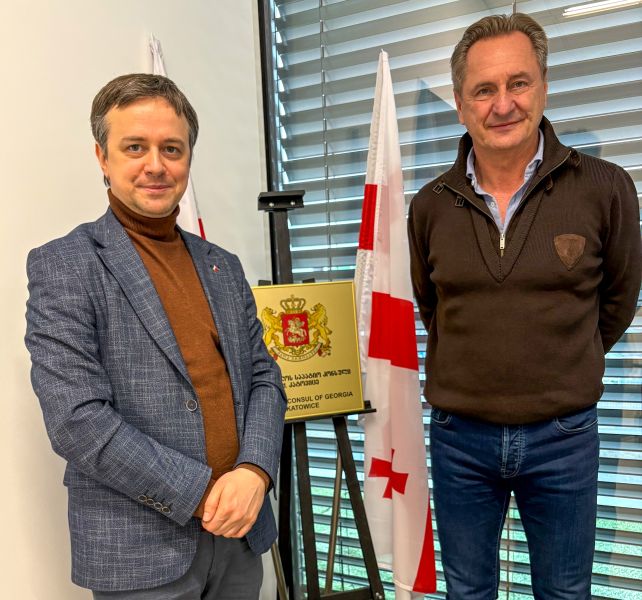 Dr J. Kardaś  z Bogdanem Pietrzakiem