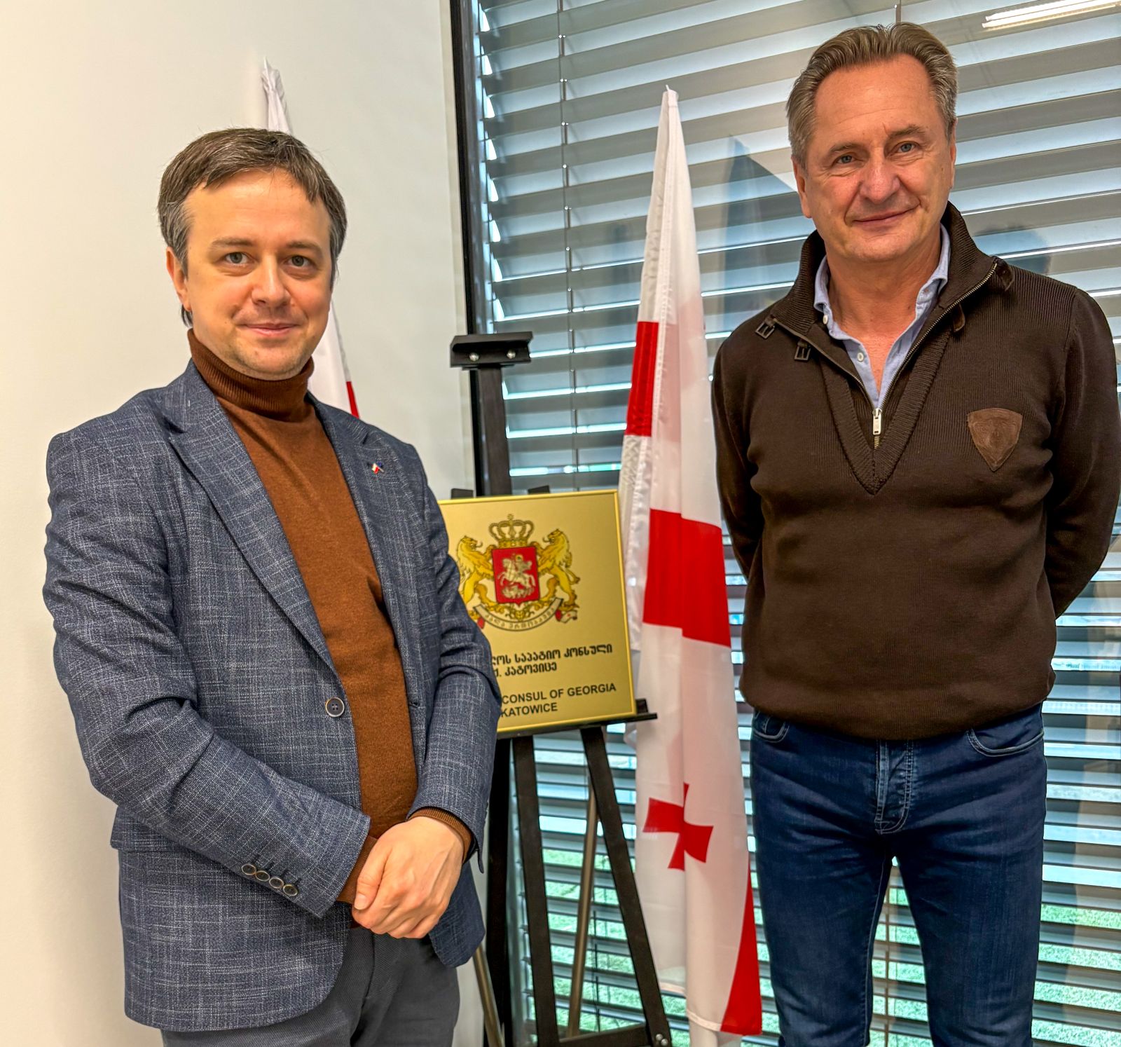 Dr J. Kardaś  z Bogdanem Pietrzakiem