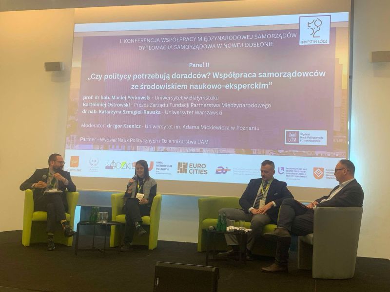 Konferencja Współpracy Międzynarodowej Samorządów w Łodzi